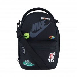 Nike Patch Lunch Tote 4 Λιτρα Παιδικη Τσαντα Μαυρη