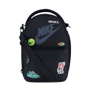 Nike Patch Lunch Tote 4 Λιτρα Παιδικη Τσαντα Μαυρη