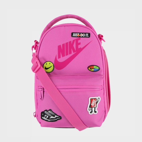 Nike Patch Lunch Tote 4 Λιτρα Παιδικη Τσαντα Ροζ 