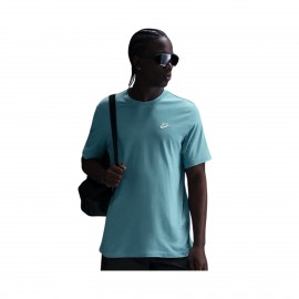 Nike Sportswear Club Left Small Logo Ανδρικη Μπλουζα Μπλε