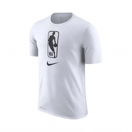 Nike NBA Dri Fit N31 Crew Neck Ανδρικη Μπλουζα Λευκη