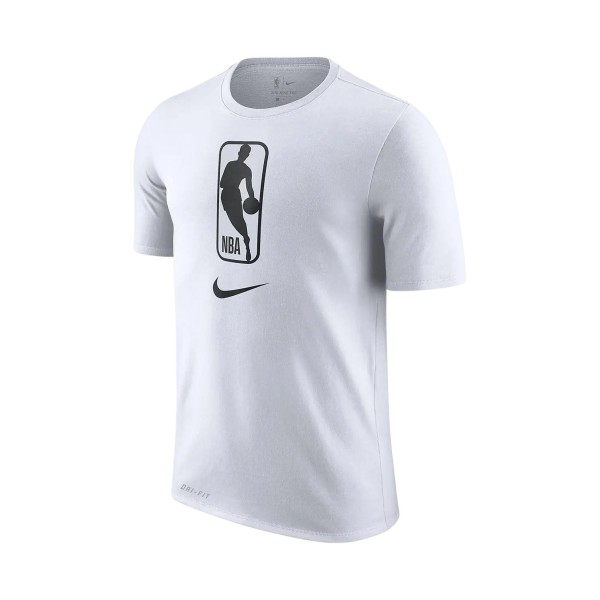 Nike NBA Dri Fit N31 Crew Neck Ανδρικη Μπλουζα Λευκη