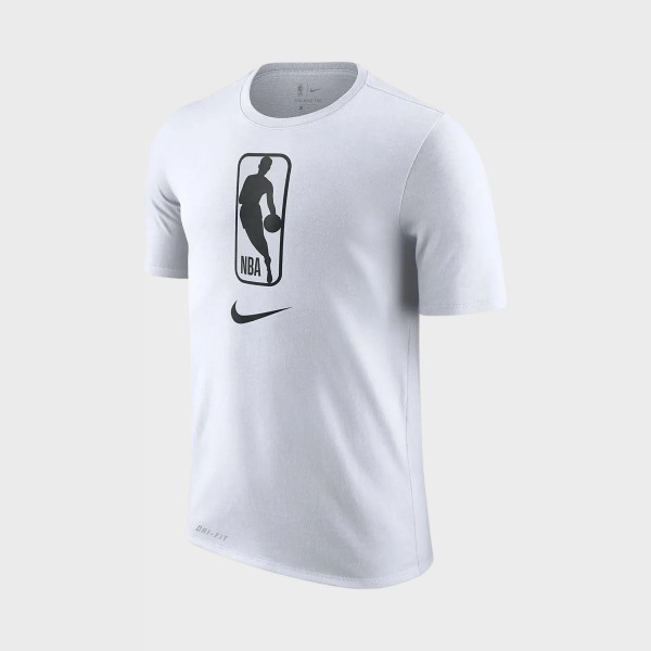 Nike NBA Dri Fit N31 Crew Neck Ανδρικη Μπλουζα Λευκη