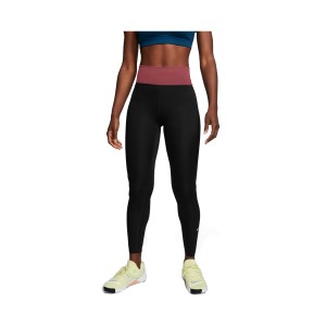 Nike One Luxe Γυναικειο Κολαν Μαυρο