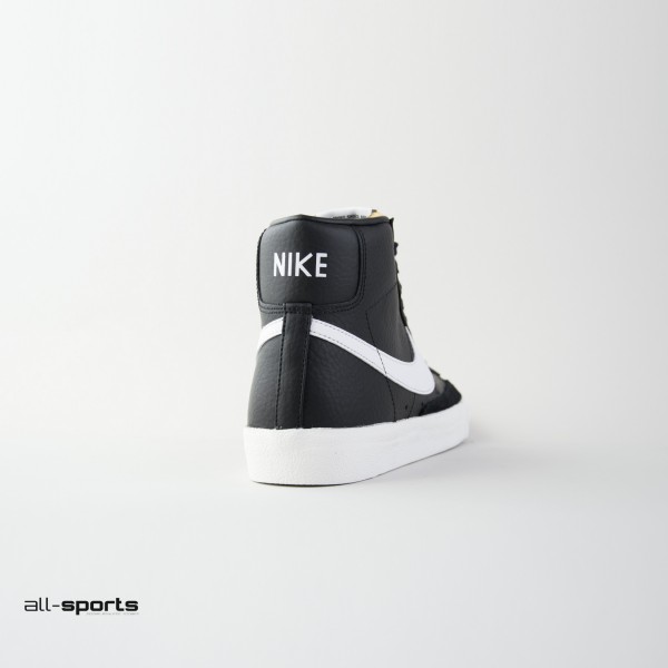 Nike Blazer Mid 77 Vintage Ανδρικο Μποτακι Μαυρο