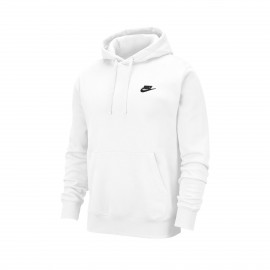 Nike Sportswear Club Fleece Ανδρικο Φουτερ Λευκο