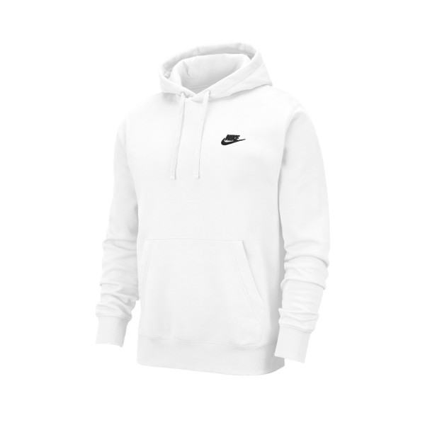 Nike Sportswear Club Fleece Ανδρικο Φουτερ Λευκο