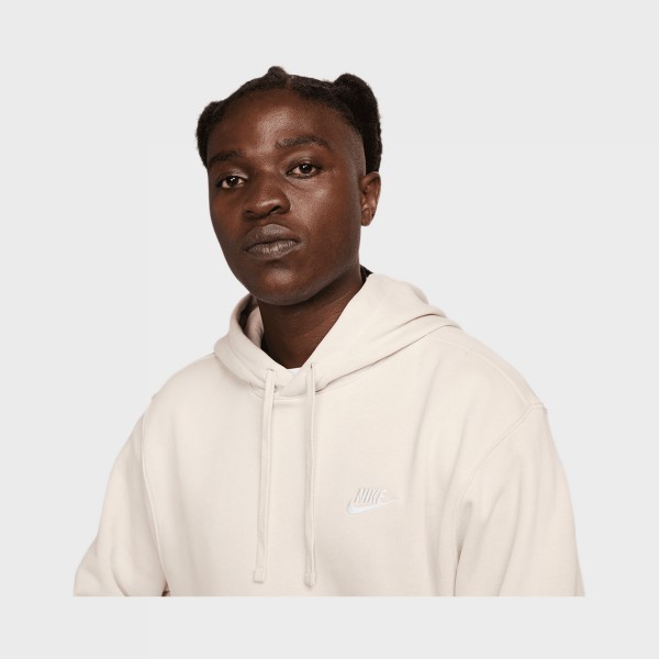 Nike Sportswear Club Fleece Ανδρικο Φουτερ Εκρου