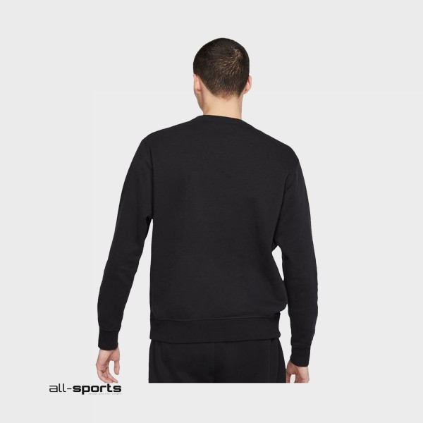 Nike Sportswear Club Crew Fleece Ανδρικη Φουτερ Μαυρη