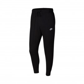 Nike Sportswear Jogger Club Jersey Ανδρικο Παντελονι Λεπτο Μαυρο