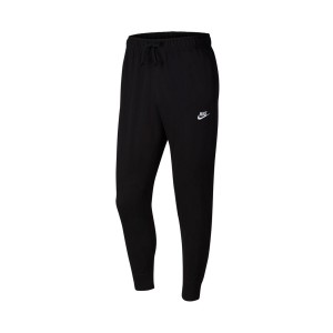 Nike Sportswear Jogger Club Jersey Ανδρικο Παντελονι Λεπτο Μαυρο