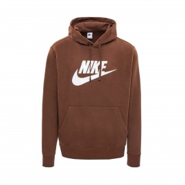 Nike Sportswear Club Fleece Hooded Ανδρικη Φουτερ Καφε