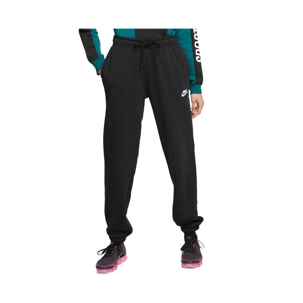 Nike Sportswear Essentials Fleece Γυναικεια Φορμα Μαυρη