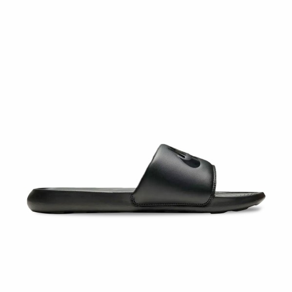 Nike Victori One Swoosh Logo Unisex Παντοφλα Μαυρη