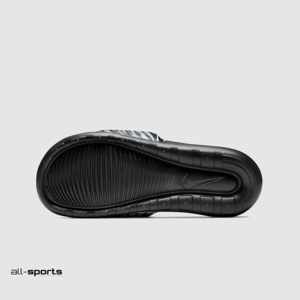Nike Victori One Γυναικεια Παντοφλα Μαυρη - Ζεβρε 