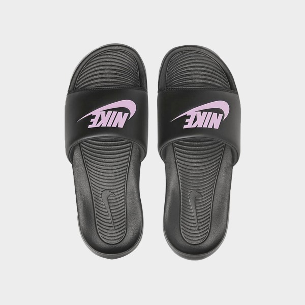 Nike Sportswear Victori One Slide Unisex Παντοφλα Μαυρη - Ροζ