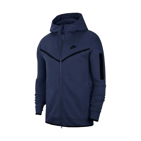 Nike NSW Tech Fleece FZ Ανδρικη Ζακετα Μπλε