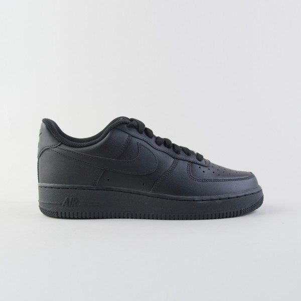 Nike Air Force 07 Total Black Sneakers Ανδρικο Παπουτσι Μαυρο