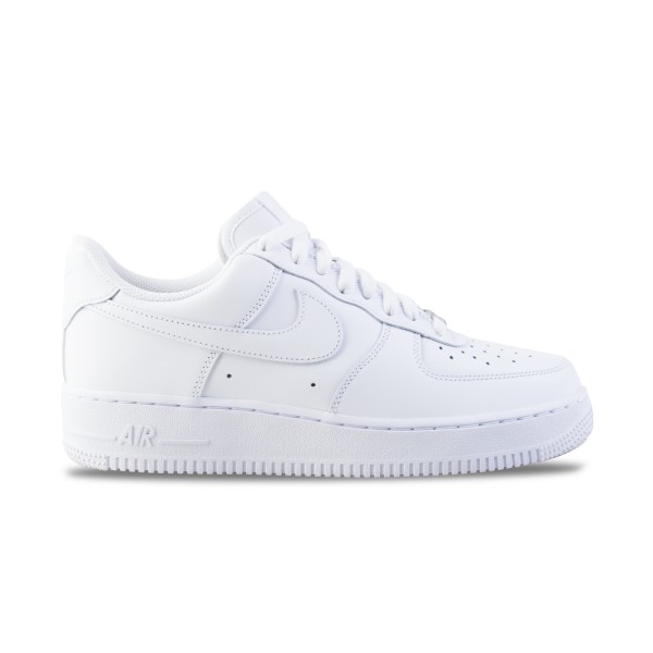 Nike Air Force 07 Total White Sneakers Ανδρικο Παπουτσι Λευκο