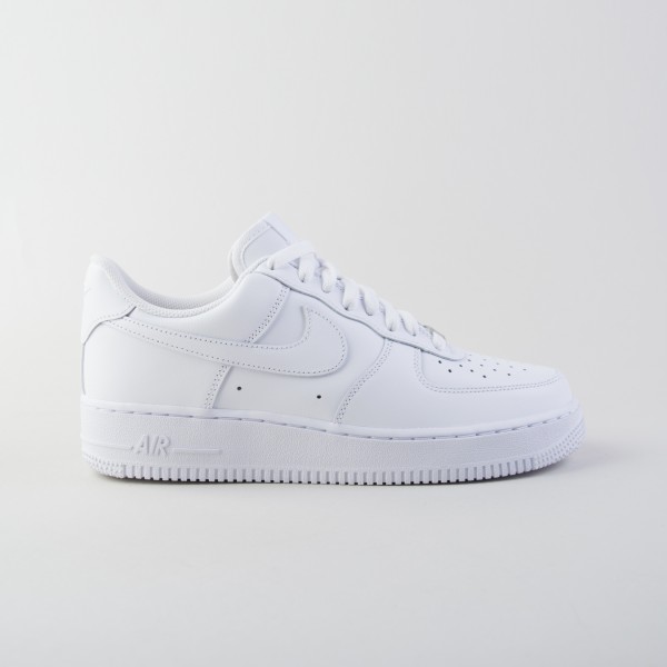 Nike Air Force 07 Total White Sneakers Ανδρικο Παπουτσι Λευκο