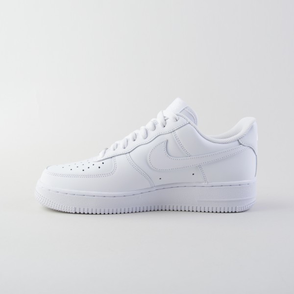 Nike Air Force 07 Total White Sneakers Ανδρικο Παπουτσι Λευκο