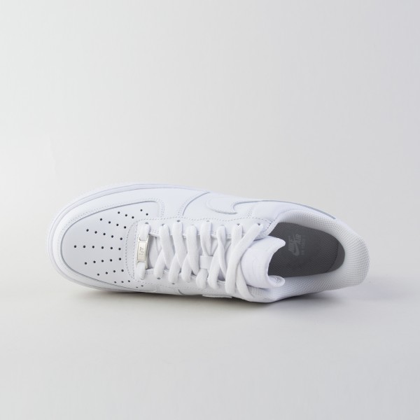 Nike Air Force 07 Total White Sneakers Ανδρικο Παπουτσι Λευκο