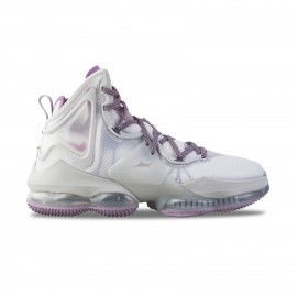 Nike LeBron 19 Walk of Fame Ανδρικο Μποτακι Λευκο - Μωβ