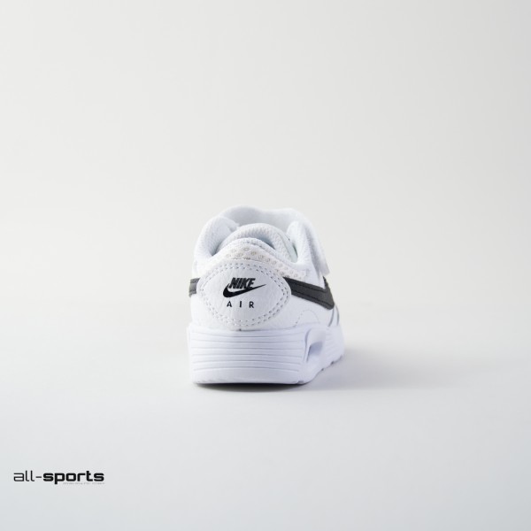 Nike Air Max SC Βρεφικο Παπουτσι Λευκο - Μαυρο