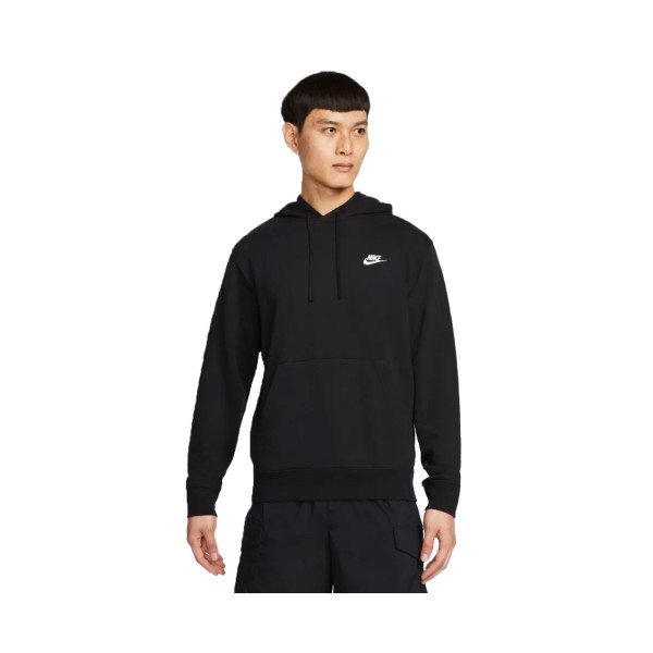 Nike Sportswear Club Fleece Hooded Pullover Ανδρικο Φουτερ Μαυρο