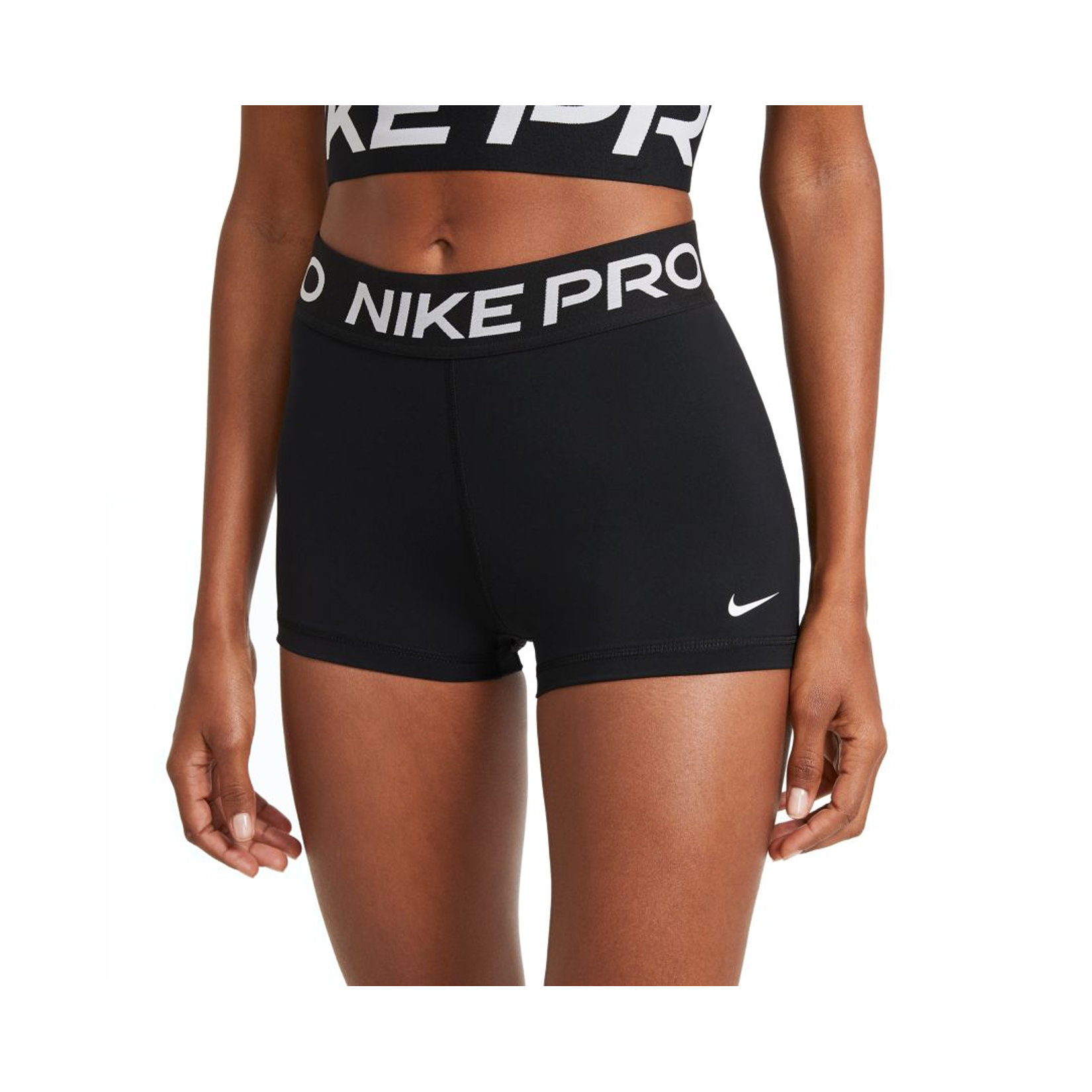 Nike Pro Shorts Γυναικειο Σορτσακι Μαυρο