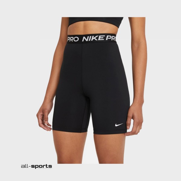 Nike Pro 365 High Rise Γυναικειο Σορτσακι Μαυρο