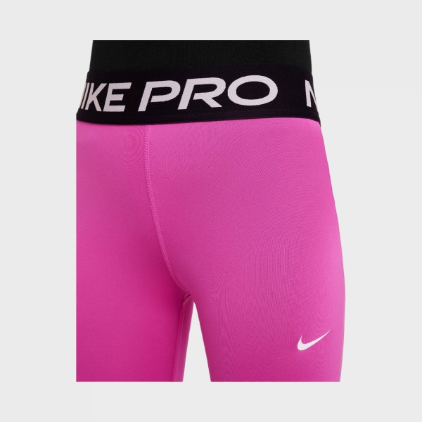 Nike Sportswear Pro Dri Fit Capri Εφηβικο Κολαν Φουξια