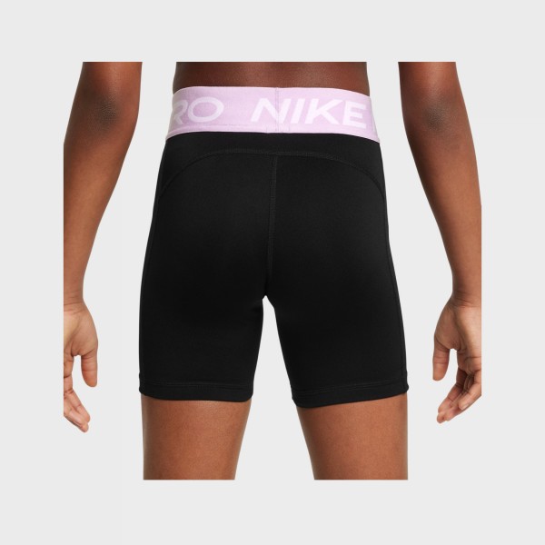 Nike Sportswear Pro Dri Fit Παιδικο Σορτσακι Μαυρο - Ροζ