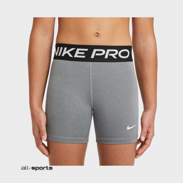 Nike Sportswear Pro Dri Fit Παιδικο Σορτσακι Γκρι