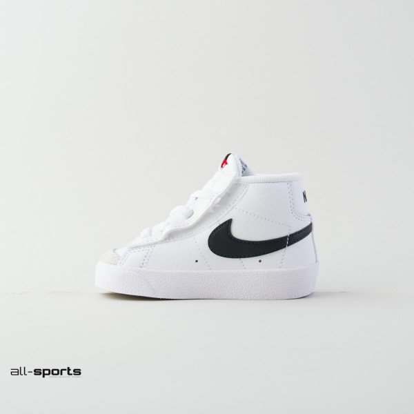 Nike Sportswear Blazer Mid 77 Βρεφικο Παπουτσι Λευκο