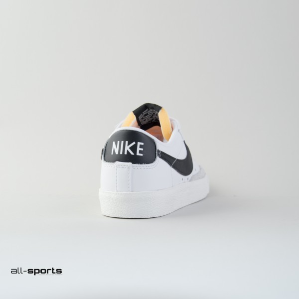 Nike Blazer Low 77 Γυναικειο Παπουτσι Λευκο - Μαυρο