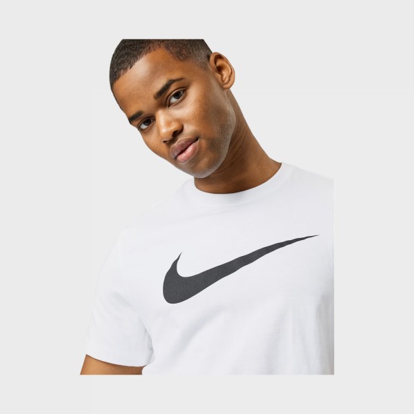 Nike Sportswear Icon Swoosh Ανδρικη Μπλουζα Λευκη