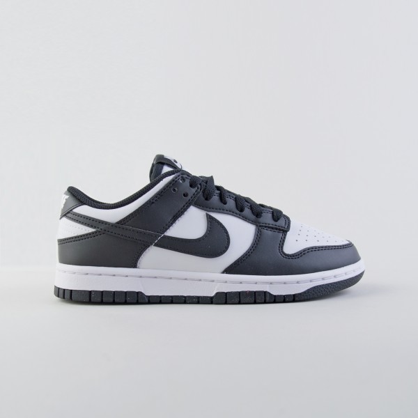 Nike Dunk Low 80s Leather Sneakers Unisex Παπουτσι Λευκο - Μαυρο