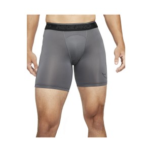 Nike Pro Dri-FIT Ανδρικο Σορτσακι Κολαν Γκρι