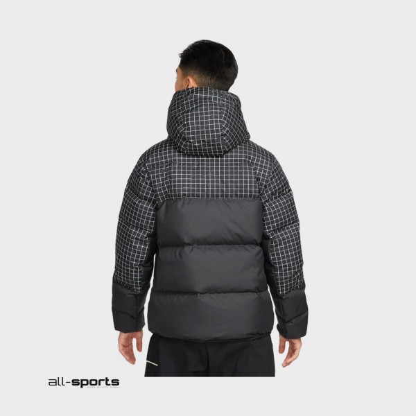 Nike Sportswear Storm Fit Windrunner Ανδρικο Μπουφάν Μαυρο