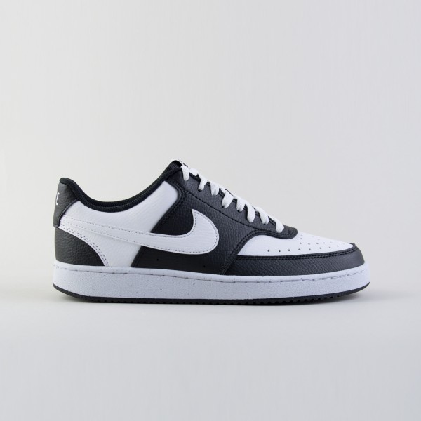 Nike Court Vision Low Next Nature Unisex Παπουτσι Μαυρο - Λευκο