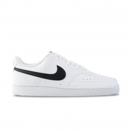 Nike Court Vision Low Next Nature Unisex Παπουτσι Λευκο - Μαυρο