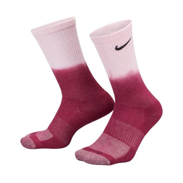 Nike Everyday Plus Cush Crew 2P Unisex Καλτσες Ροζ