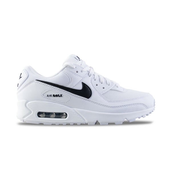 Nike Air MAx 90 Classic Sneaker Unisex Παπουτσι Λευκο - Μαυρο