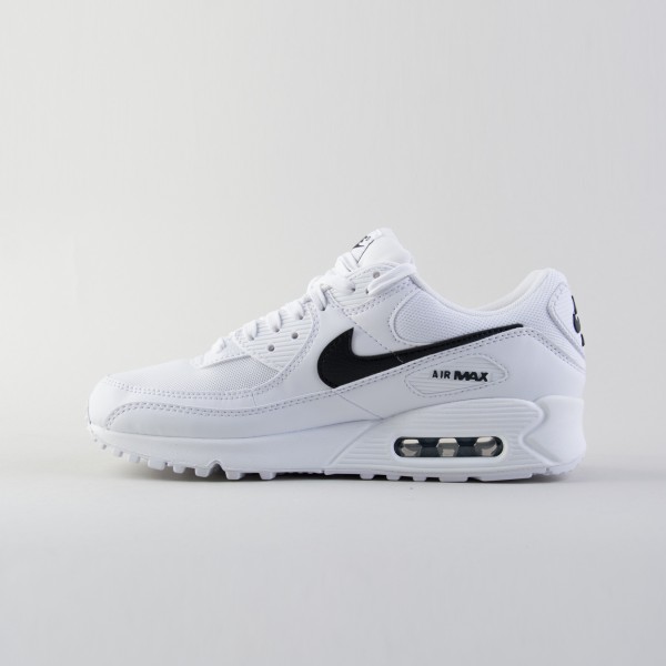 Nike Air MAx 90 Classic Sneaker Unisex Παπουτσι Λευκο - Μαυρο