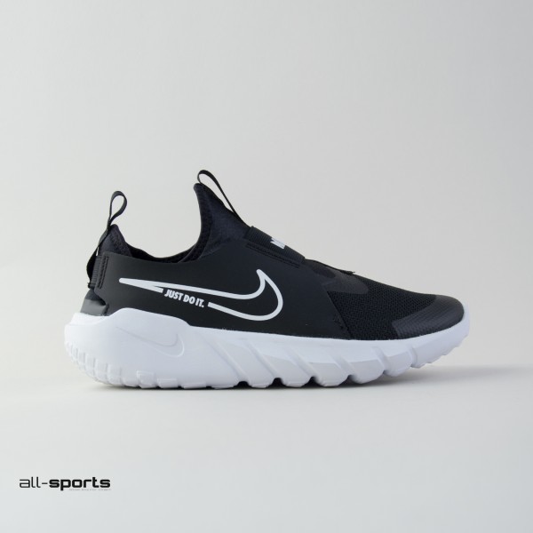 Nike Flex Runner 2 Εφηβικο Παπουτσι Μαυρο - Λευκο