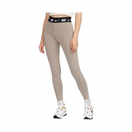 Nike Sportswear Club High Waist Γυναικειο Κολαν Μπεζ