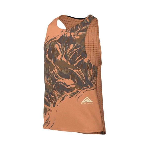 Nike Trail Rise 365 Ανδρικη Αμανικη Μπλουζα Πορτοκαλι