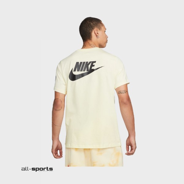 Nike NSW Have A Nice Day Ανδρικη Μπλουζα Εκρου