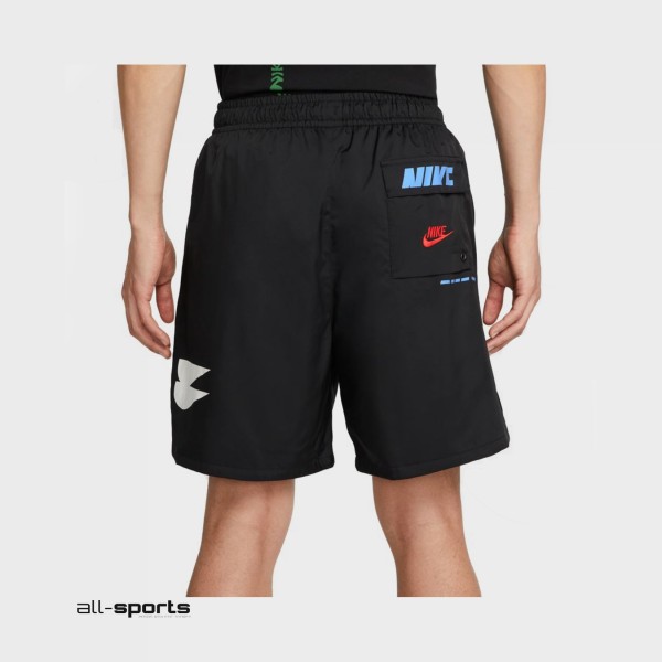 Nike Sportswear Sport Essentials Plus Ανδρικη Βερμουδα Μαυρη